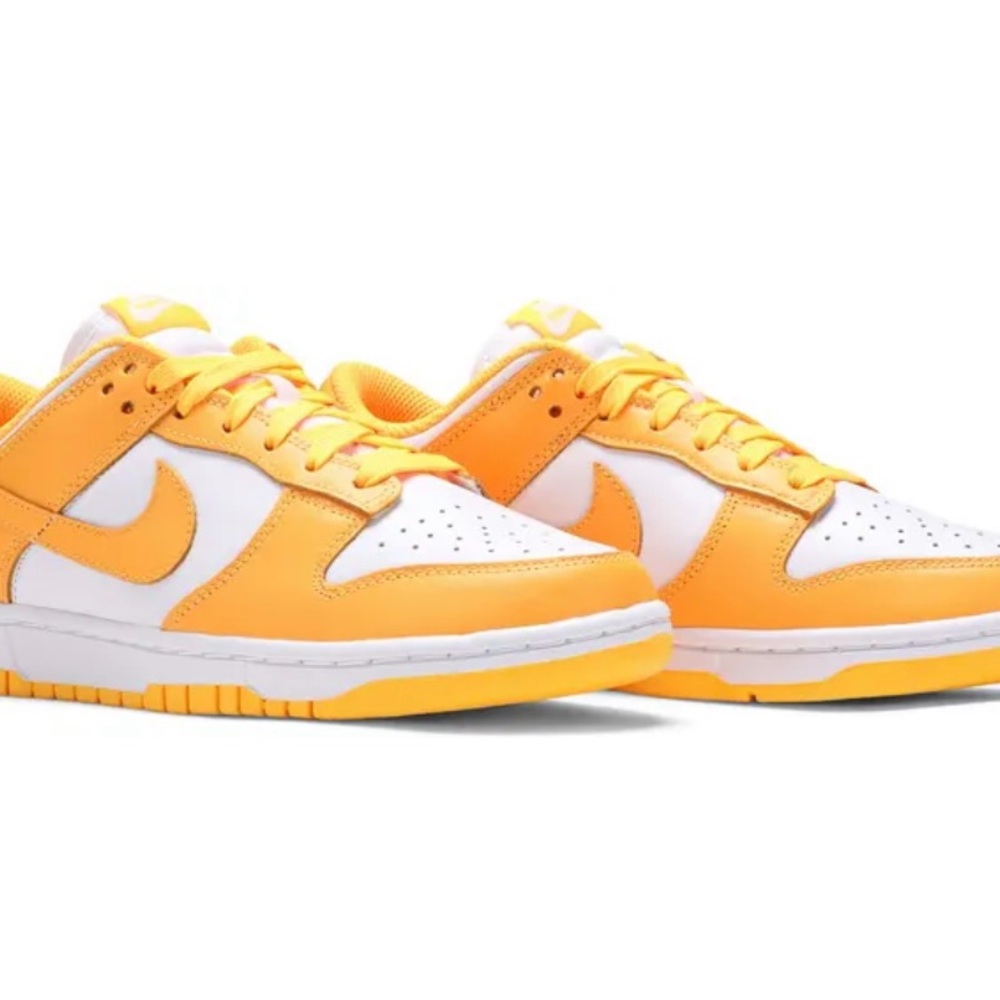 Nike Dunk Women's Sneakers in Orange and White